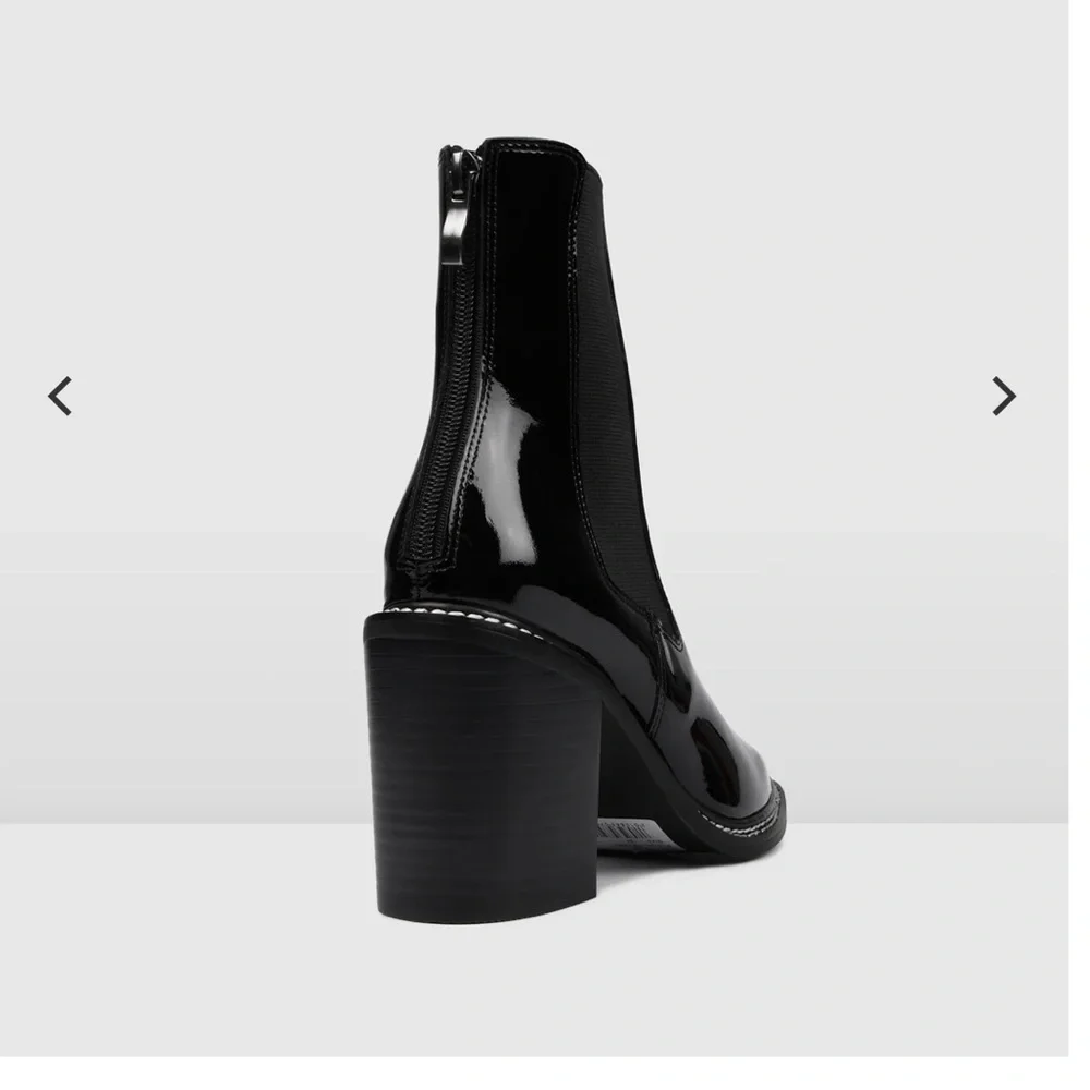 Jo Mercer Luxe High Ankle Boots - Size 38 - Picture 2 of 9